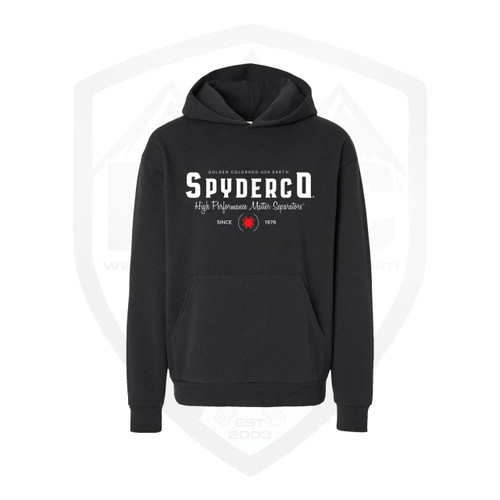 Spyderco Heavyweight Pullover Hoodie - Black