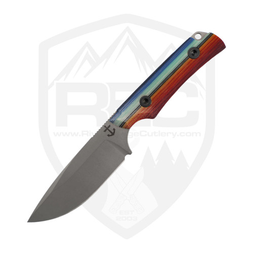 Leucadia Blade Co Landshark, Mexican Blanket G10, Stonewash Magnacut