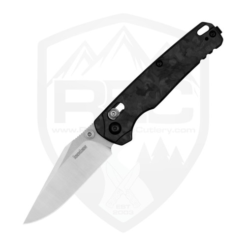 Kershaw Bel Air Clip Point, Carbon Fiber, Black PVD MagnaCut - 6106CF