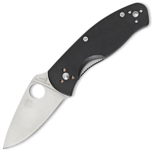 Spyderco Persistence - Black G-10 / Satin 8Cr13MoV - C136GP