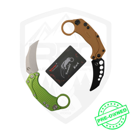 Reate Exo K Karambit/Trainer Set, w/ box, Pre-Owned