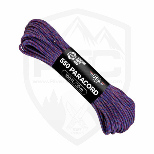 Atwood 550 Paracord 100' - Color Changing Prism