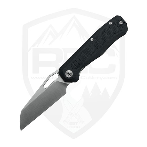Ironfly Syperfly Linerlock, Black G10, Satin 14C28N - VF03-BK
