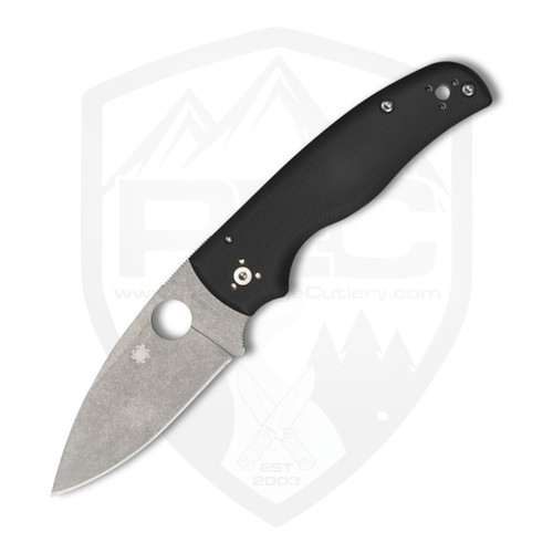 Spyderco Mantra 4, White G10, Stonewash 8Cr13MoV - C274GWP