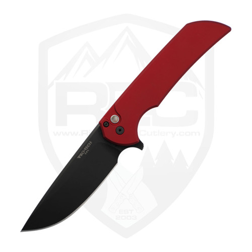 ProTech Mordax, Red Aluminum, DLC Magnacut - MX103-LTD Red