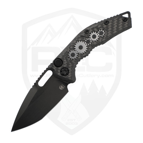 Heretic Medusa Auto Tanto, Carbon Fiber Body, DLC Magnacut - H011-6A-CFG