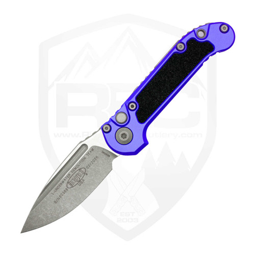 Microtech LUDT Gen III, Purple Aluminum, Apocalyptic M390MK - 1135-10APPU