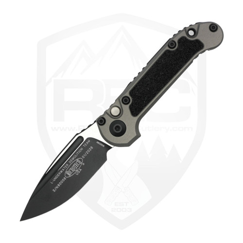 Microtech LUDT Gen III S/E, Natural Clear Aluminum, Black M390MK - 1135-1NC