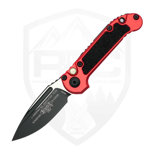 Microtech LUDT Gen III S/E, Red Aluminum, Black M390MK - 1135-1RD