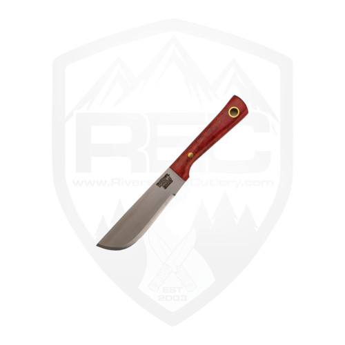 Woods Monkey Lil Widdle Chete, Red Bone Handle, AEB-L w/ Sheath