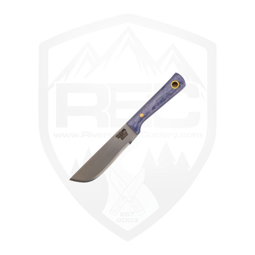 Woods Monkey Lil Widdle Chete, Blue Bone Handle, AEB-L w/ Sheath