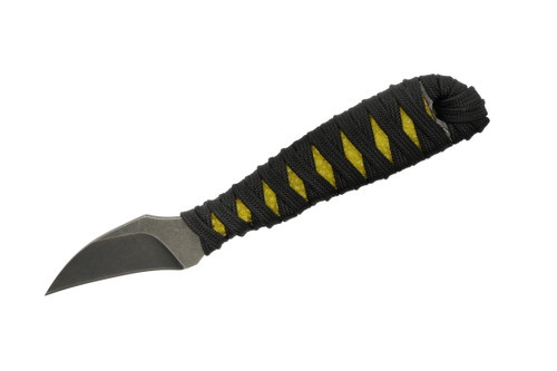 Aux Mfg Custom Tsume, Yellow Stingray / Epoxy Cord Wrap, Acid Wash AEB-L