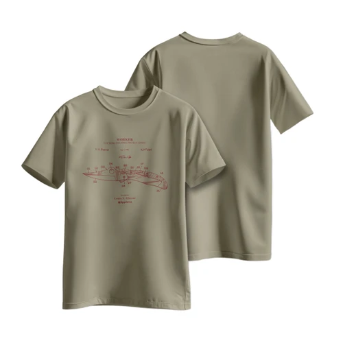 Spyderco Worker T-Shirt - Khaki