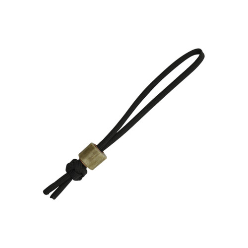 TradeKrafty Copper Bead Lanyard, Deer Antler