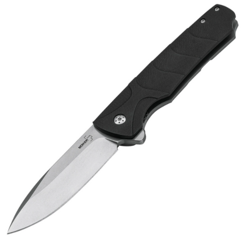 Boker Plus Ridge - Black G10 / Stonewash D2 - 01BO262