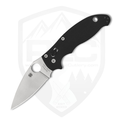 Spyderco Manix 2 - Black G-10 / Stonewash CPM-S30V - C101GP2