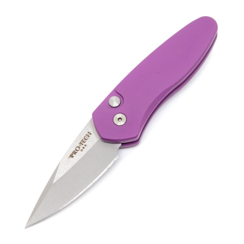 Pro-Tech Sprint - Purple Aluminum / Stonewash CPM-S35VN - 2905-Purple