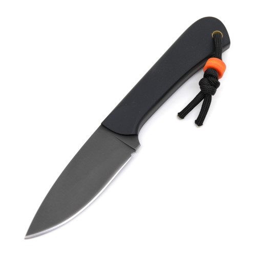 Joey Roman Neckr 1095 Acid Wash Black G10 Kydex Sheath w/ Clip