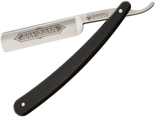 Dovo Straight Razor 100581 Black Handle