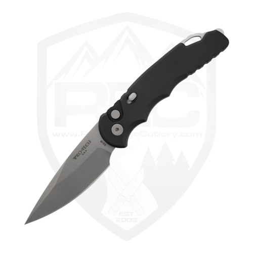 ProTech TR-5 Black Aluminum, Stonewash S35VN - T501