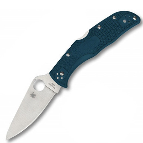 Spyderco Endela, Blue FRN / Satin K390 - C243FPK390