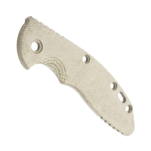 Rick Hinderer Knives XM-18 3.5" OD Green Micarta Scale, Smooth