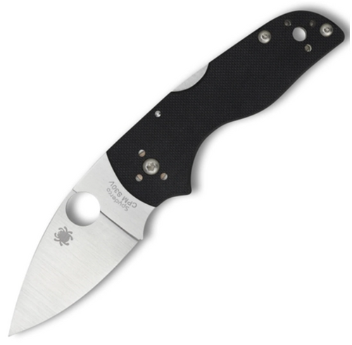 Spyderco Lil' Native, Black G-10 / Satin CPM-S30V - C230MBGP
