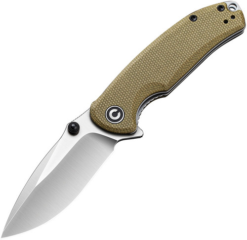 Civivi Pintail - Olive Micarta / Satin S35VN - C2020B