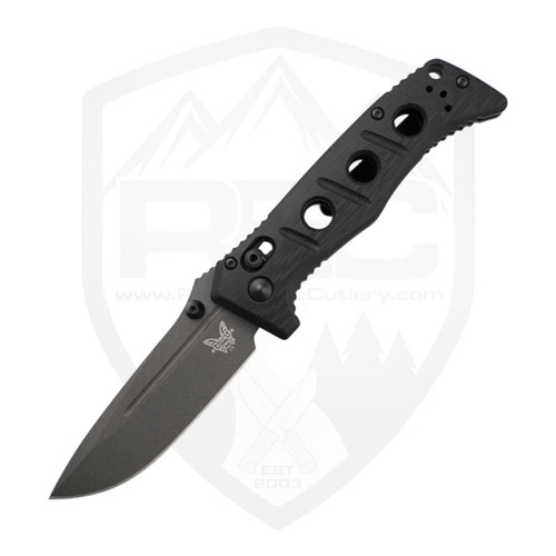 Benchmade Mini Adamas Black G-10, Gray CruWear - 273GY-1