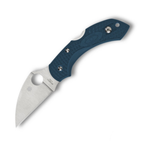 Spyderco Dragonfly 2 Wharncliffe Blue FRN, Satin K390 - C28FP2WK390