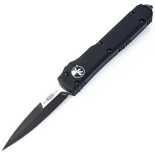 Microtech Ultratech Bayonet Tactical, Black Aluminum / Black M390 - 120-1T