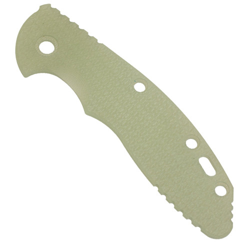 Hinderer Knives 3.5" XM-18 Handle Scale Translucent Green G-10