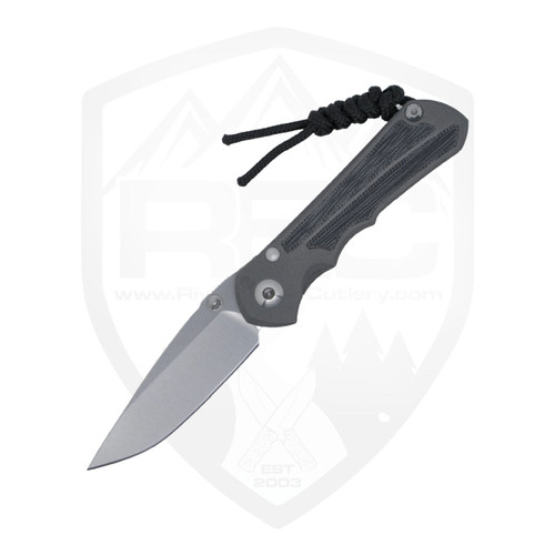 Chris Reeve Knives Small Inkosi Drop Point  Black Micarta / Stonewash MagnaCut - SIN-1012