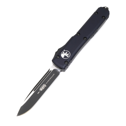 Microtech Ultratech Drop Point Tactical, Black Aluminum / Black M390 - 121-1T