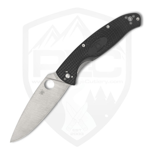 Spyderco Resilience Lightweight, Black FRN / Satin 8Cr13MoV - C142PBK