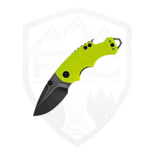 Kershaw Shuffle Lime, Blackwash 8Cr13MoV - 8700LIMEBW