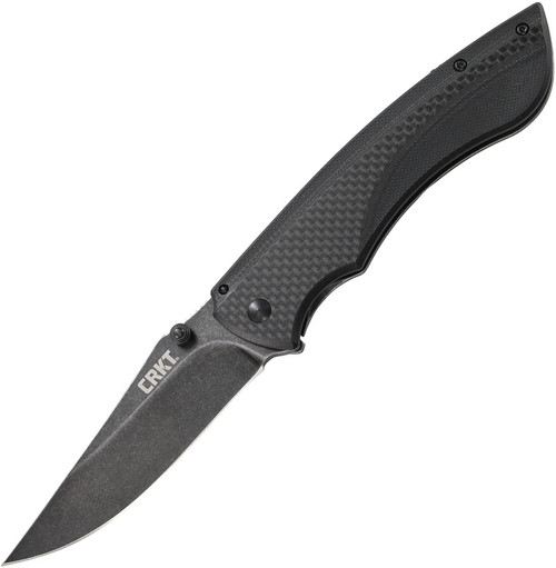 CRKT 4123K Burnout - Black G10/Carbon Fiber