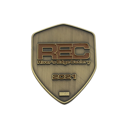 REC 2021 Challenge Coin , Serialized