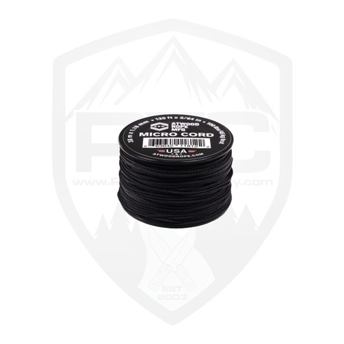 Atwood Micro Cord 125' - Black