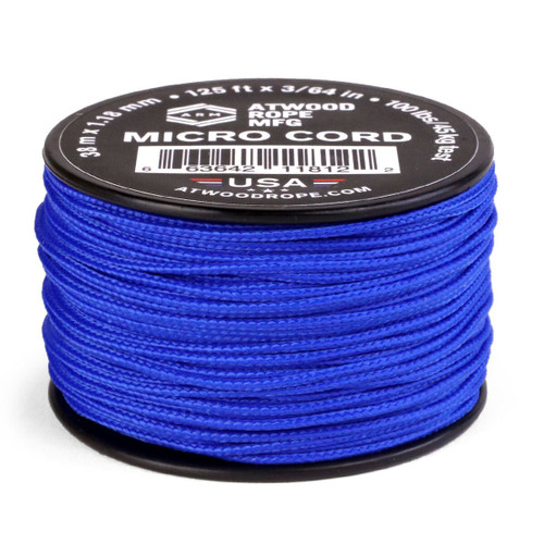 Atwood Micro Cord 125' - Ultramarine Blue