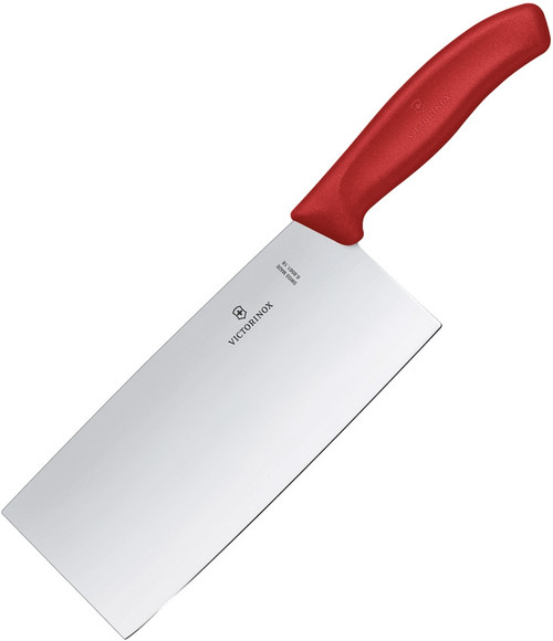 Victorinox Chinese Cleaver Red 7"