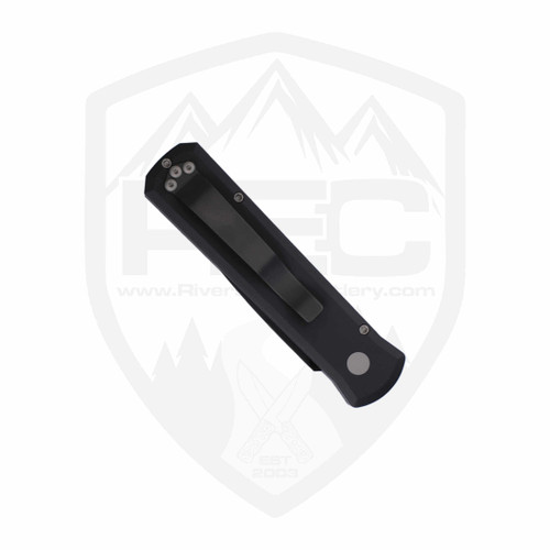 ProTech Godson LH | Left-Handed 154CM Auto Black Aluminum