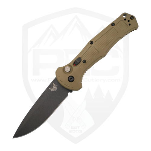 Benchmade Claymore Auto Green Grivory, Gray CPM-D2 - 9070BK-1
