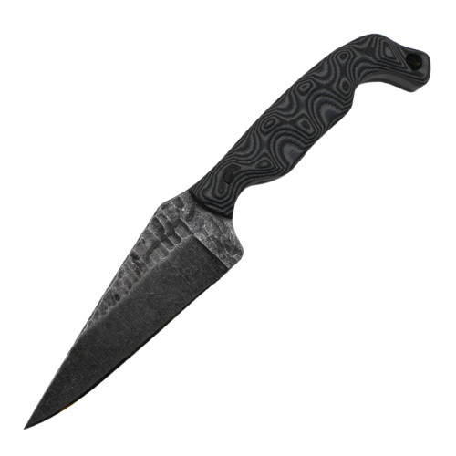 Stroup Knives Mini, Grey / Black Micarta