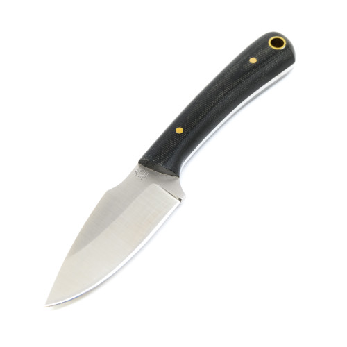 LT Wright Great Plainsman Black Polished Micarta Saber D2