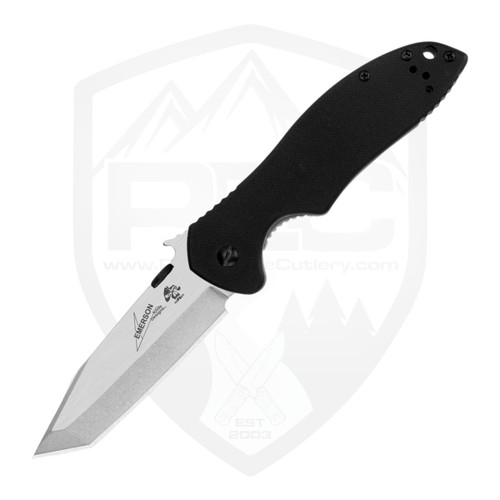 Kershaw Emerson CQC-7K Black G10, Stonewash 8Cr14MoV - 6034T