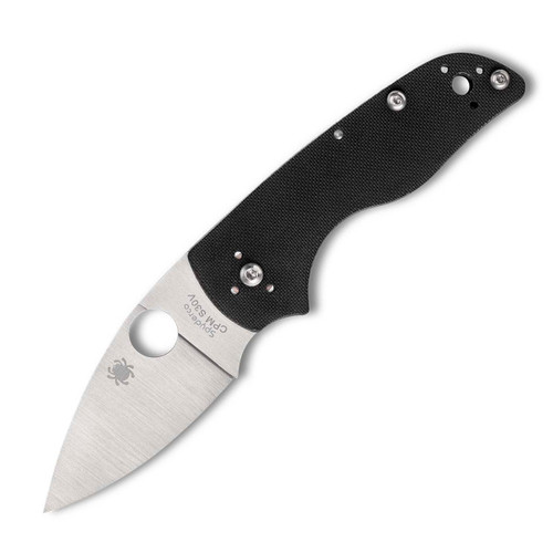Spyderco Lil' Native SLIPIT Black G-10 Satin S30V - C230NLGP Spyderco Lil' Native SLIPIT Black G-10 Satin S30V - C230NLGP