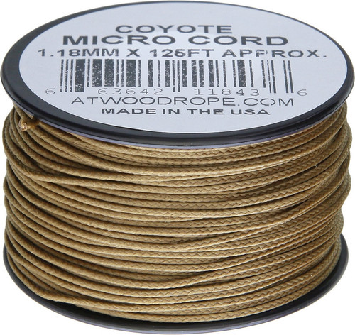 Atwood Micro Cord 125' - Coyote