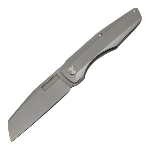 Vero Engineering Axon, Stonewash Titanium Framelock / Stonewash M390