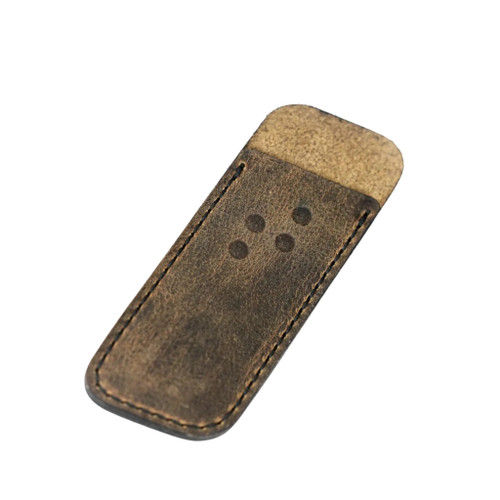Tactile Knife Co. Leather Slip Pouch for Bexar, Brown